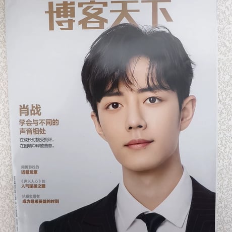 【肖戦/シャオ・ジャン】雑誌ポスターまとめ売りグッズ