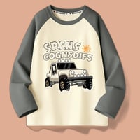 【キッズ服】子供長袖Tシャツ春秋2026新作男の子綿