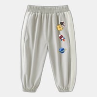 【キッズ服】子供用夏薄手ジョガーパンツ男の子防蚊