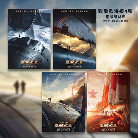 王一博（ワン・イーボー）王一博長空之王無名映画ポスター券グッズ