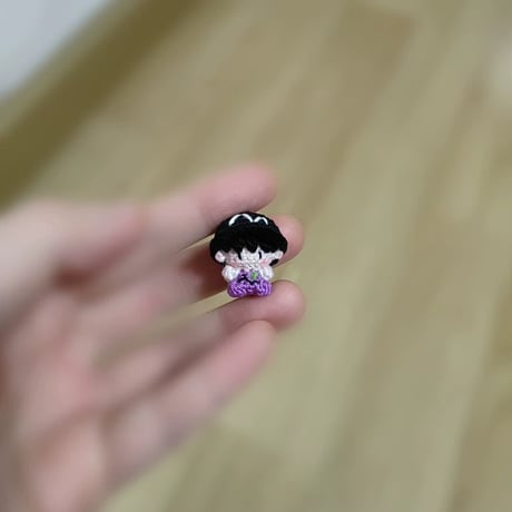 王一博（ワン・イーボー）王一博ミニソフト編みフィギュアピンク青レーシング