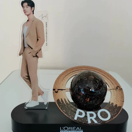 【肖戦/シャオ・ジャン】ロレアルPRO限定アクスタ星球パズル台座箱あり