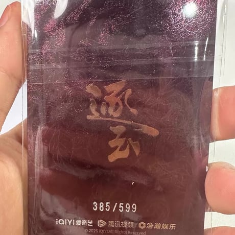 逐玉 李?安 599編カード ??