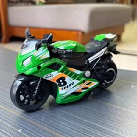 新品未使用ミニカー4台セット加厚プラスチック慣性ドア開閉耐衝撃12cm