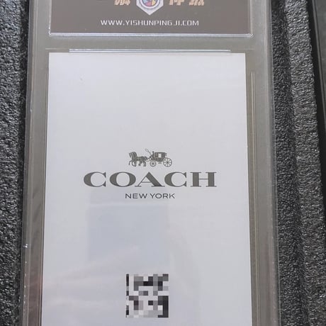 呉謹言（ウー・ジンイェン）COACHコレクションカード鑑定9一枚ケース付