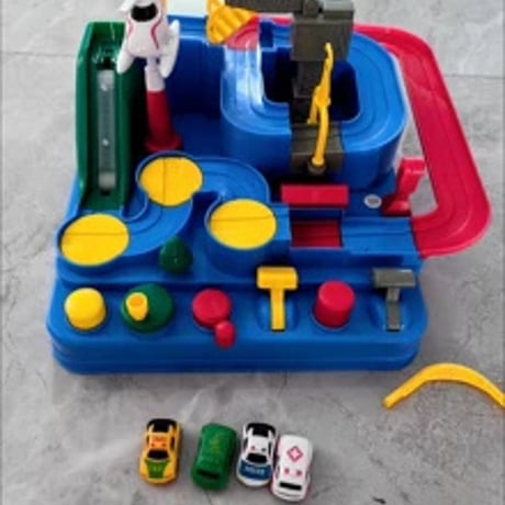 子供向け知育パズル 自動車アドベンチャートラックセット ミニ拡大選択可