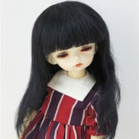 紅館Doll/OB11人形かつら擬馬海毛娃用二高ポニーテール