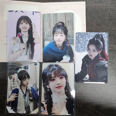 田曦薇 逐玉 公式劇場写真カードセット