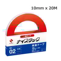 ニチバン ナイスタック 両面テープ NW-10（大巻）10mm x 20M 4987167000196