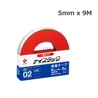ニチバン ナイスタック 両面テープ NW-5s（小巻）5mm x 9M 4987167020583