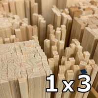 ヒノキ ヒノキ角棒 4×5×900mm（5本）2100110011489 | 建築模型材料屋