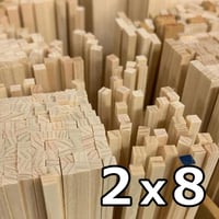 ヒノキ角棒 3×5×900mm（5本）2100110011410 | 建築模型材料屋
