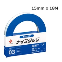 ニチバン ナイスタック 両面テープ 強力タイプ NW-K15（大巻）15mm x 18M 4987167000066