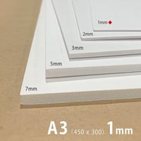 スチレンボード A3/1mm厚 2100190010617