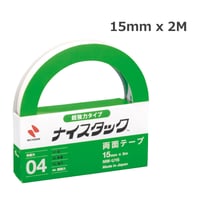 ニチバン ナイスタック 両面テープ 超強力タイプ NW-U15（大巻）15mm x 18M 4987167054892