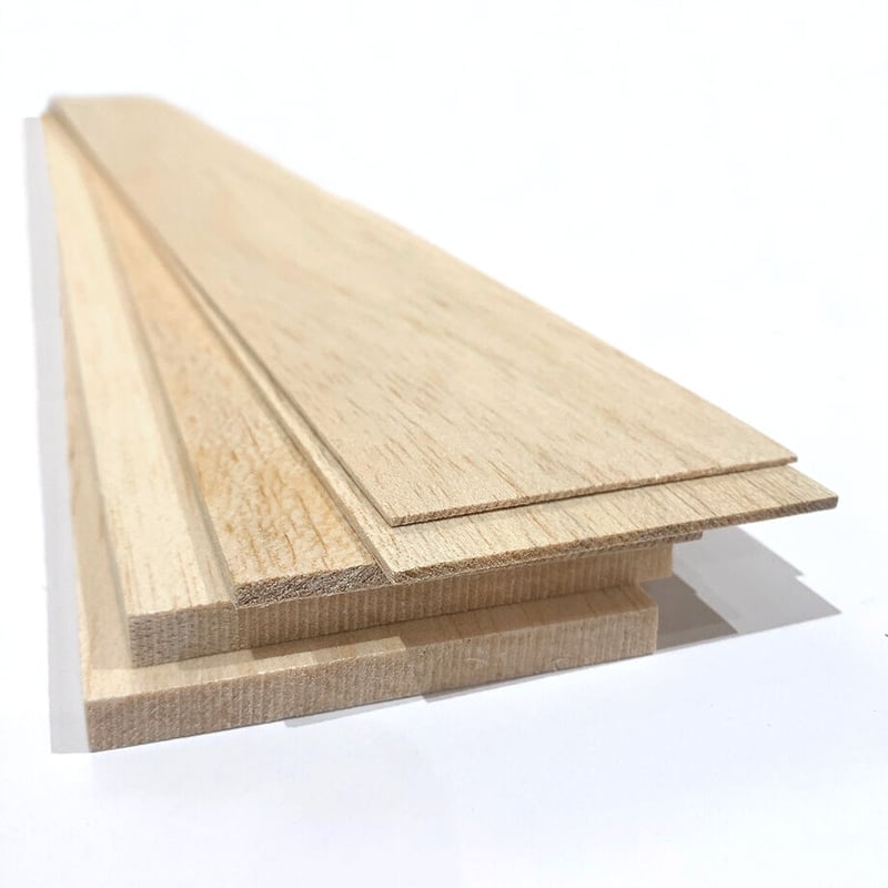 バルサシート 3×80×600mm （1枚）4940288585638 | 建築模型材料屋