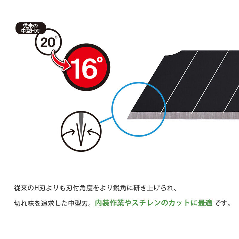 NTカッター 中型 プレミアム2H型オートロック 「PMGH-EVO2」49040110123