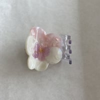Pink Pansy Hair Claw <Coucou Suzette>