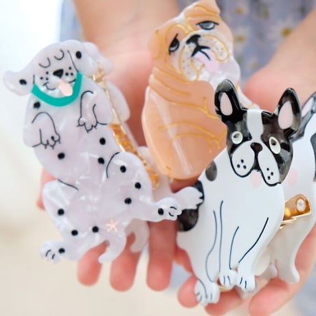 Dalmatian Hair Claw <Coucou Suzette>