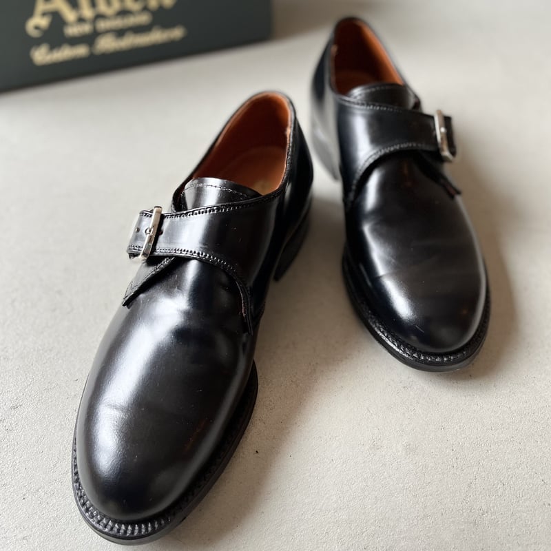 オールデン　コードバンシングルモンク　モディファイドラスト 試着程度品” ALDEN（オールデン）シングルモンクストラップ