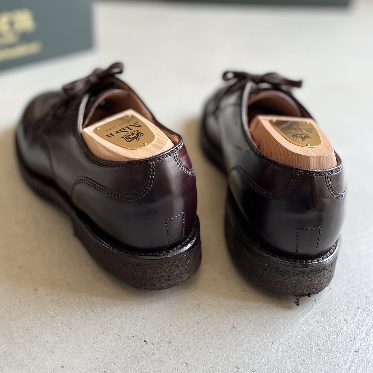 Alden 2490 タンカーコードバン 7D純正シューツリー付き　オールデン Alden 2490 タンカーコードバン 7D純正シューツリー付きオールデン