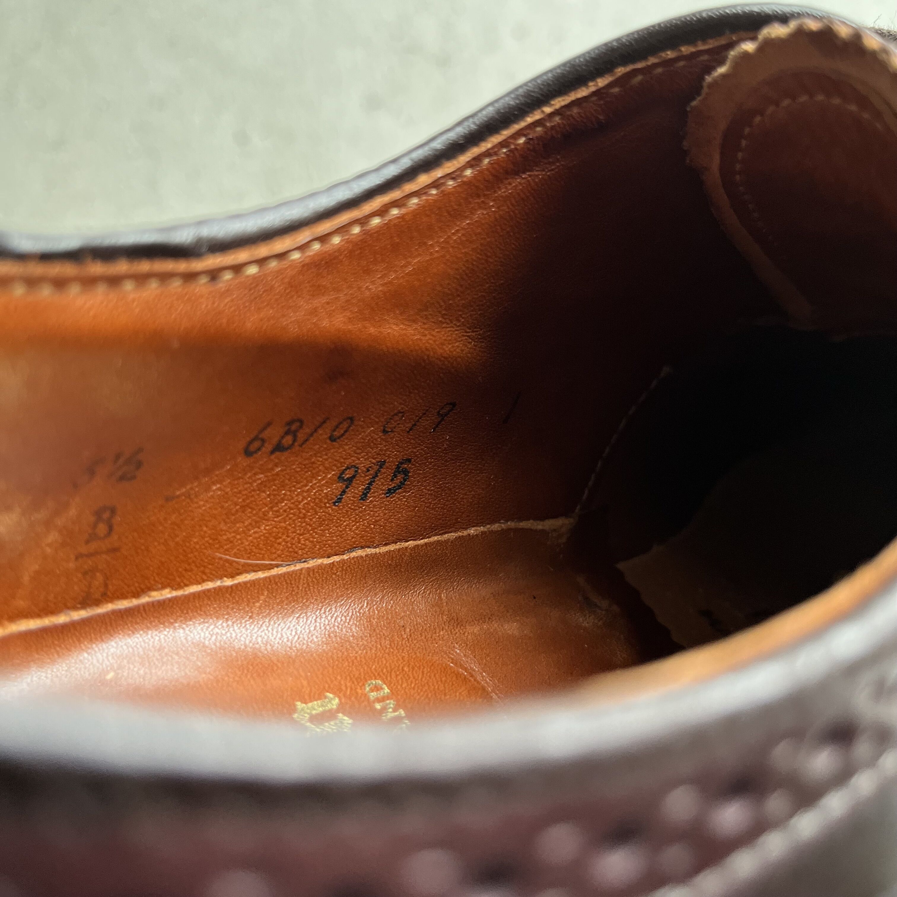 USED] ALDEN オールデン コードバン ウィングチップ 975 LONG WING
