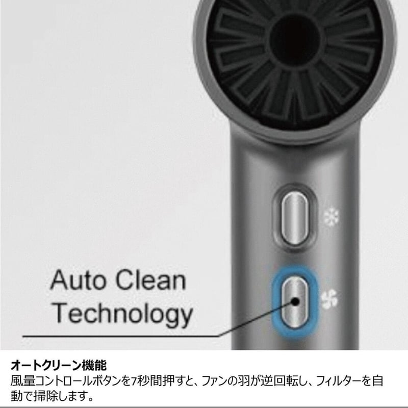 ufv ライトヘアードライヤーULHD01（1200W）スペースグレイ【送料無料
