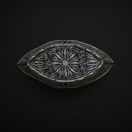 銀細工・フィリグリーの飾り皿