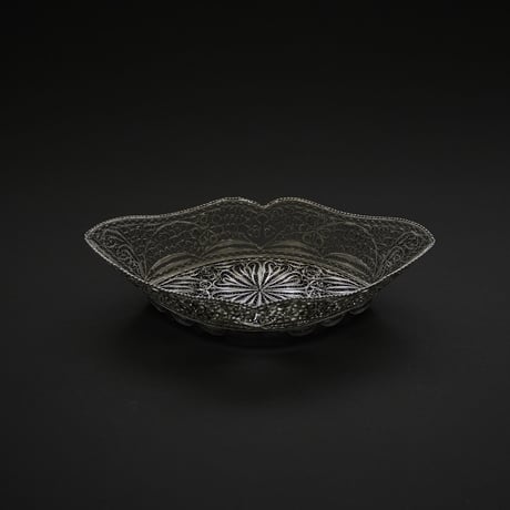 銀細工・フィリグリーの飾り皿