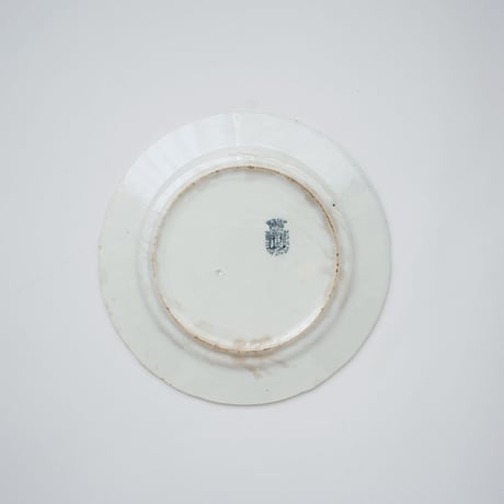 GIEN(ジアン) ・アンティーク フランス絵皿 パープル ③