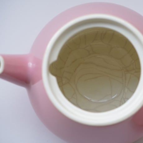 メリタのピンクのティーポット