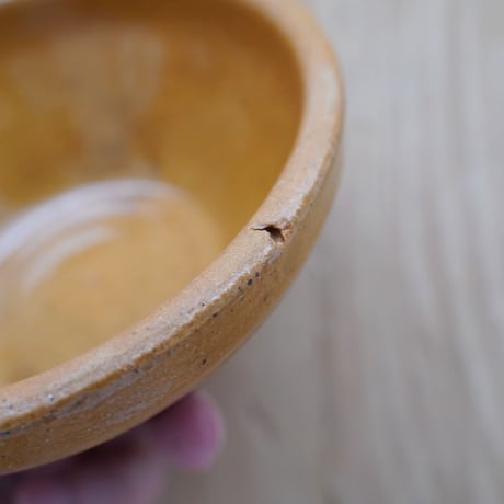 フランス・茶色の小鉢