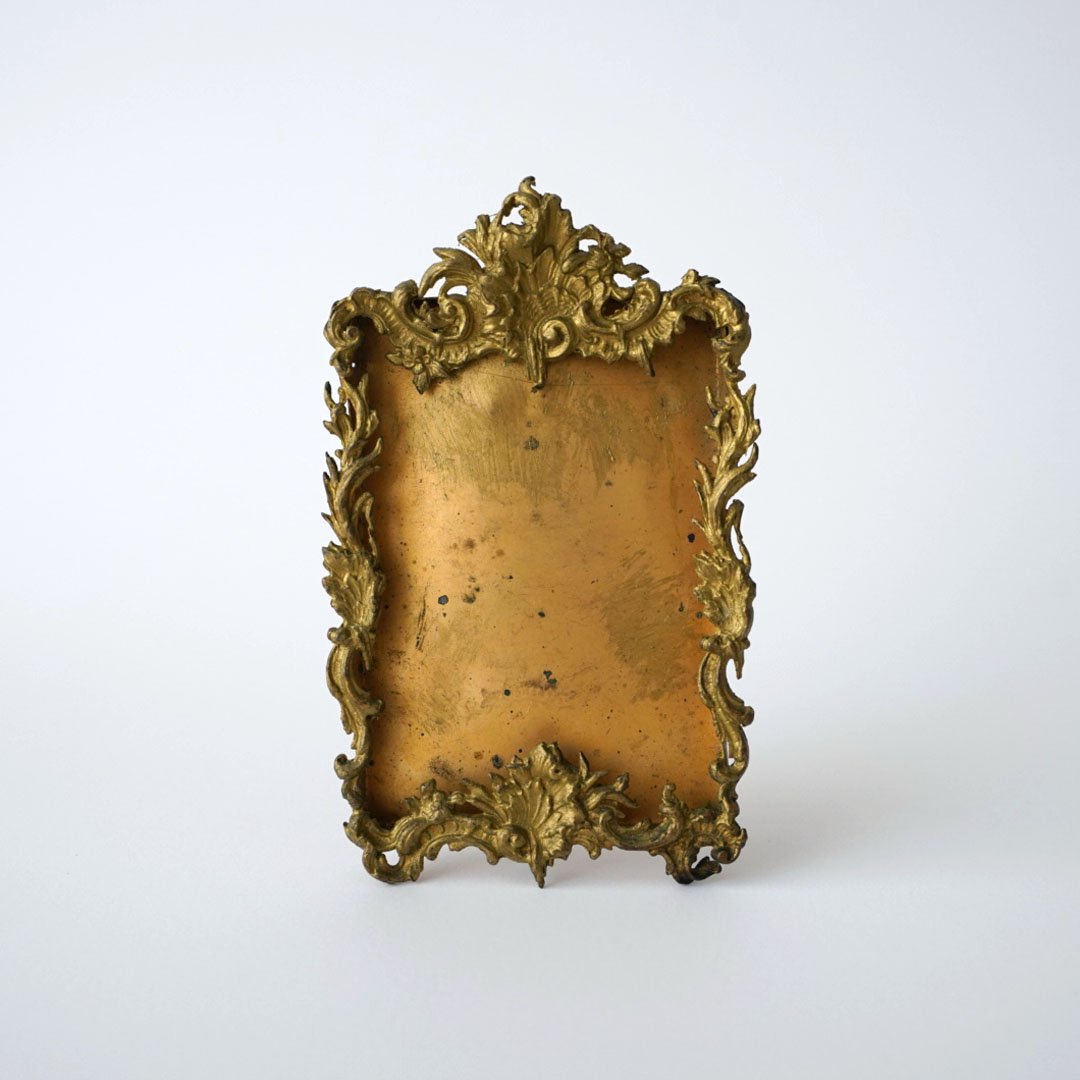 アンティーク真鍮フォトフレーム（ロココ装飾） | kiva（キバ）