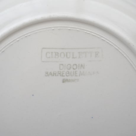 Digoin & Sarreguemines のお皿 ①/チャイブ