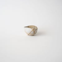 渡辺隆之 / 碗 （白）・金継ぎ