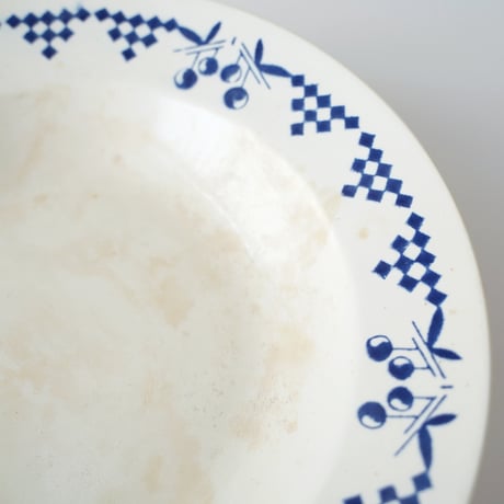 さくらんぼのスープ皿 ①