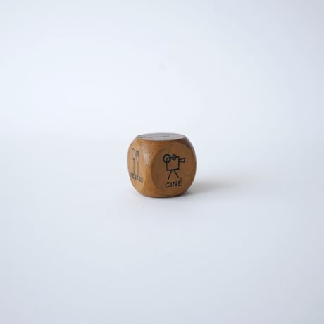 ビンテージ 木製サイコロ