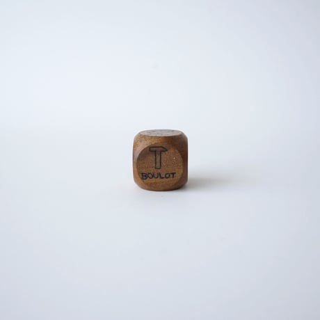 ビンテージ 木製サイコロ