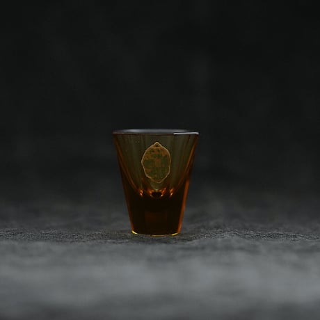 茶色ガラスショットグラス