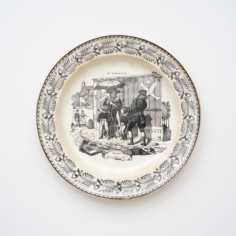 Montereau（モントロー）絵皿
