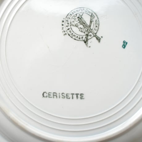 Moulin Des Loups cerisette (ムーランデルー)ディナー皿 ②