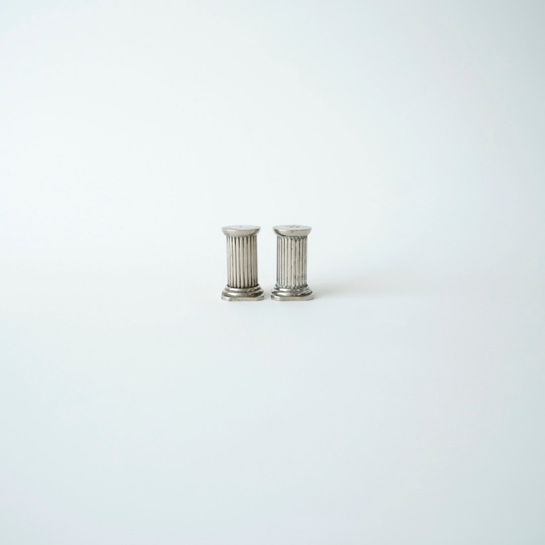 フランス・シルバーの塩胡椒入れセット | kiva（キバ）