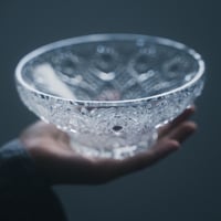 プラハで買ったガラスの果物鉢