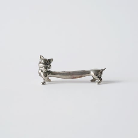 フランス・猫のカトラリーステイ