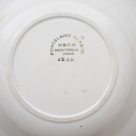 HBCM クレイユモントロー/JEAN スープ皿