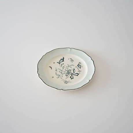 Villeroy & Boch・薄青緑ケーキ皿⑩