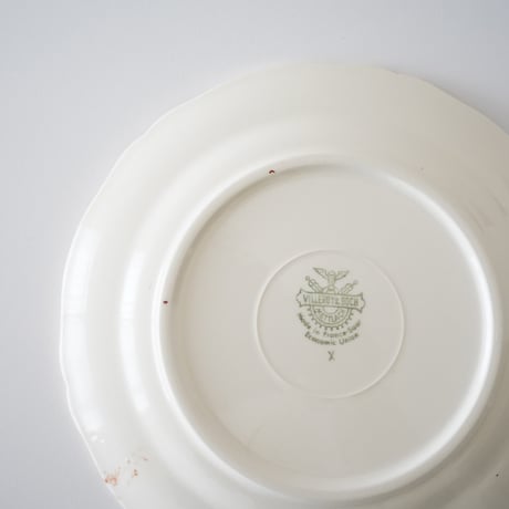 Villeroy & Boch・ピンク紫ケーキ皿⑦
