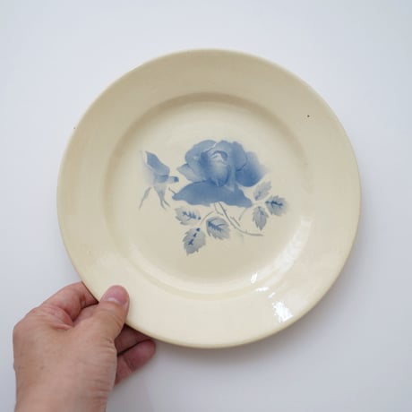 美しい古美術◼️蔵からクリーム色とコバルトブルーの可愛い深めのお皿が出て来ました、 CATEGORY 陶磁器・用途別 | kiva（キバ）
