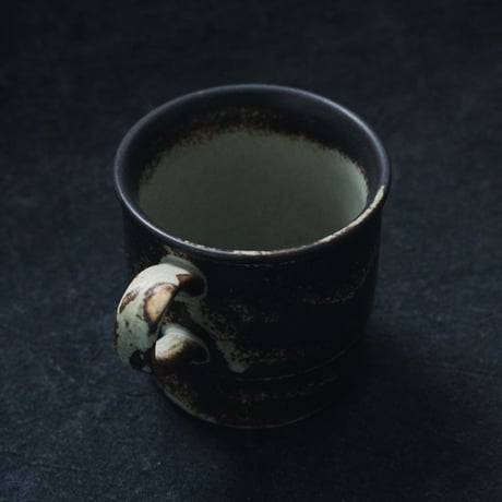 ノルウェー Porsgrund（ポシュグルン）Lava（ラーヴァ）シリーズのカップ＆ソーサー