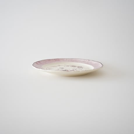 Villeroy & Boch・薄紫ケーキ皿⑪